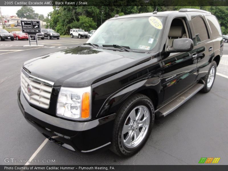 Black Raven / Shale 2005 Cadillac Escalade AWD