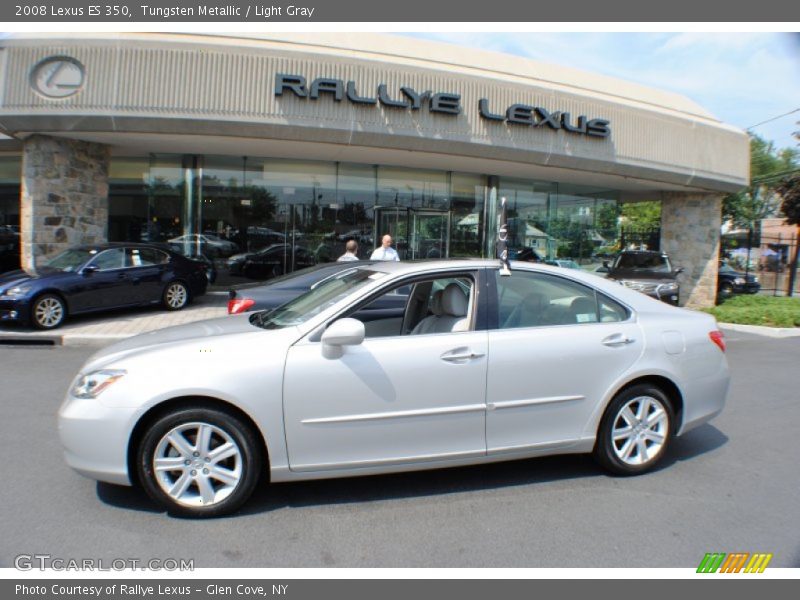 Tungsten Metallic / Light Gray 2008 Lexus ES 350