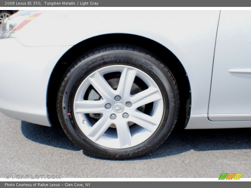 Tungsten Metallic / Light Gray 2008 Lexus ES 350