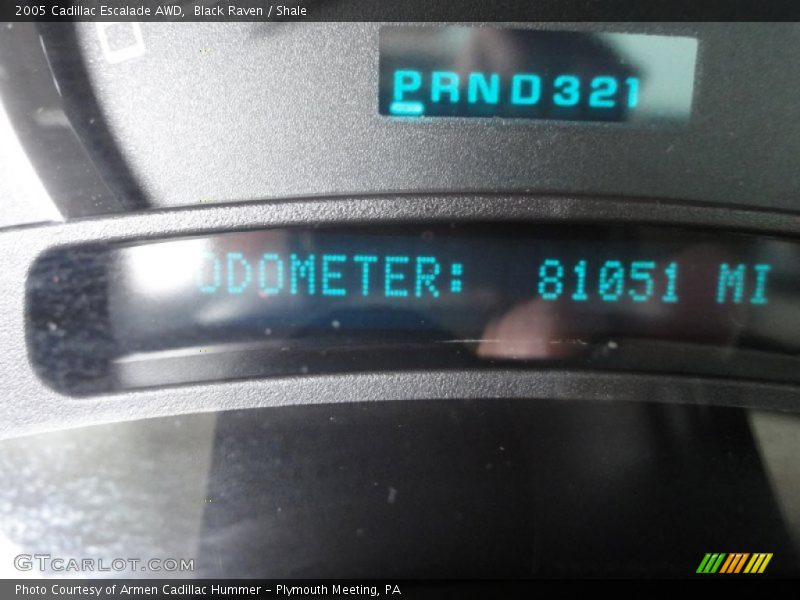 Black Raven / Shale 2005 Cadillac Escalade AWD
