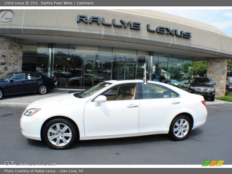 Starfire Pearl White / Cashmere 2009 Lexus ES 350