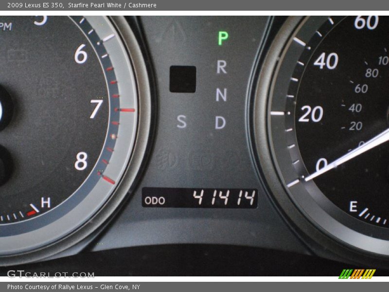 Starfire Pearl White / Cashmere 2009 Lexus ES 350