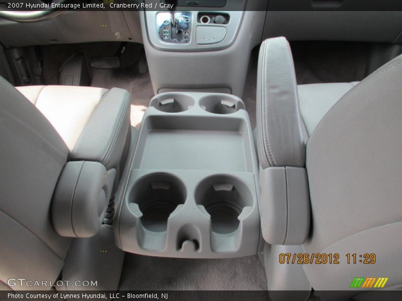 Cranberry Red / Gray 2007 Hyundai Entourage Limited