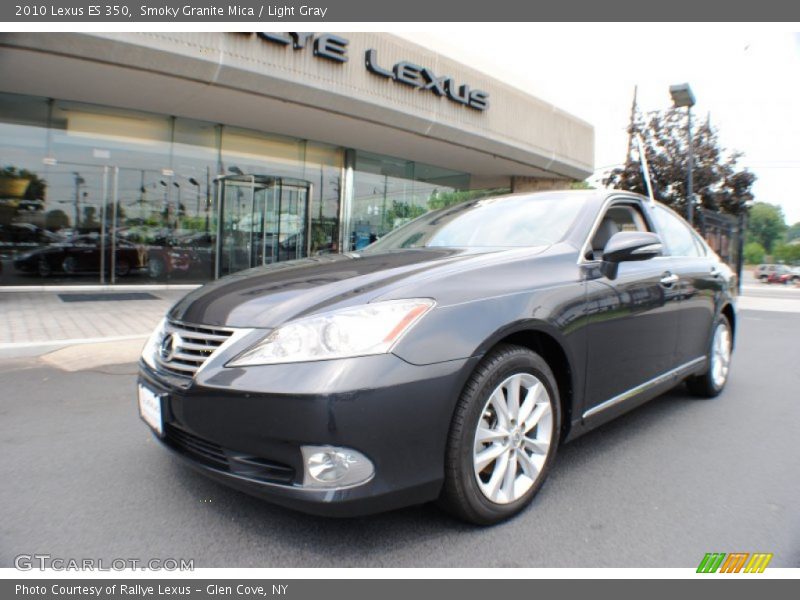 Smoky Granite Mica / Light Gray 2010 Lexus ES 350