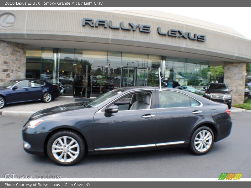 Smoky Granite Mica / Light Gray 2010 Lexus ES 350