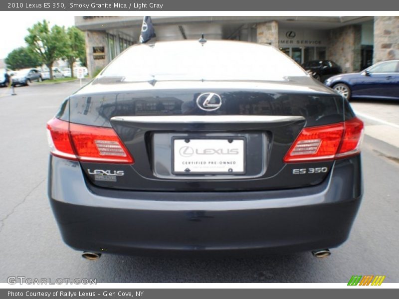 Smoky Granite Mica / Light Gray 2010 Lexus ES 350