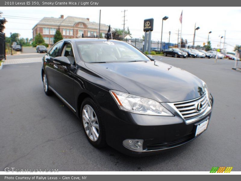 Smoky Granite Mica / Light Gray 2010 Lexus ES 350