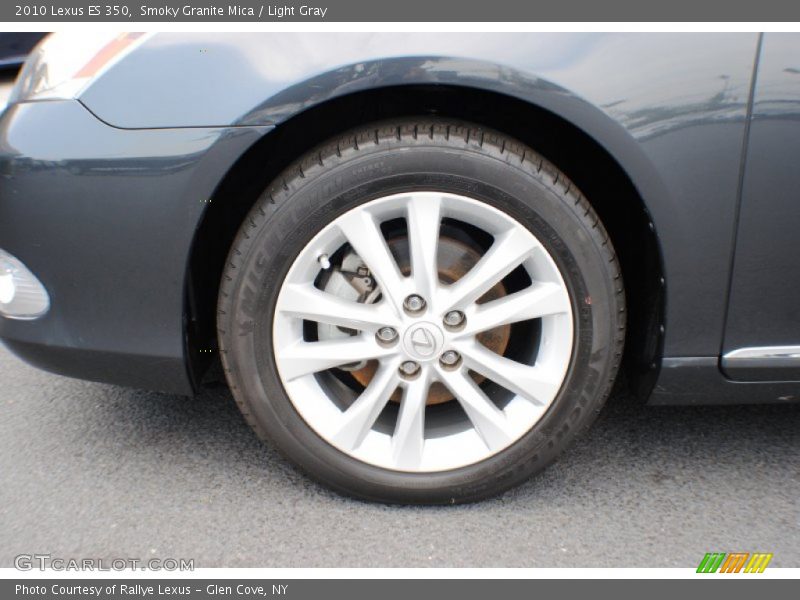 Smoky Granite Mica / Light Gray 2010 Lexus ES 350
