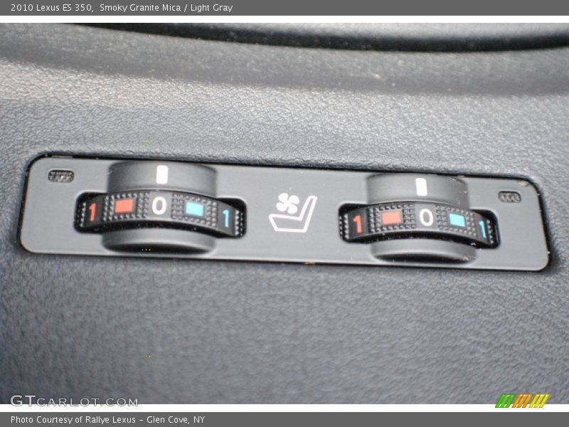 Smoky Granite Mica / Light Gray 2010 Lexus ES 350