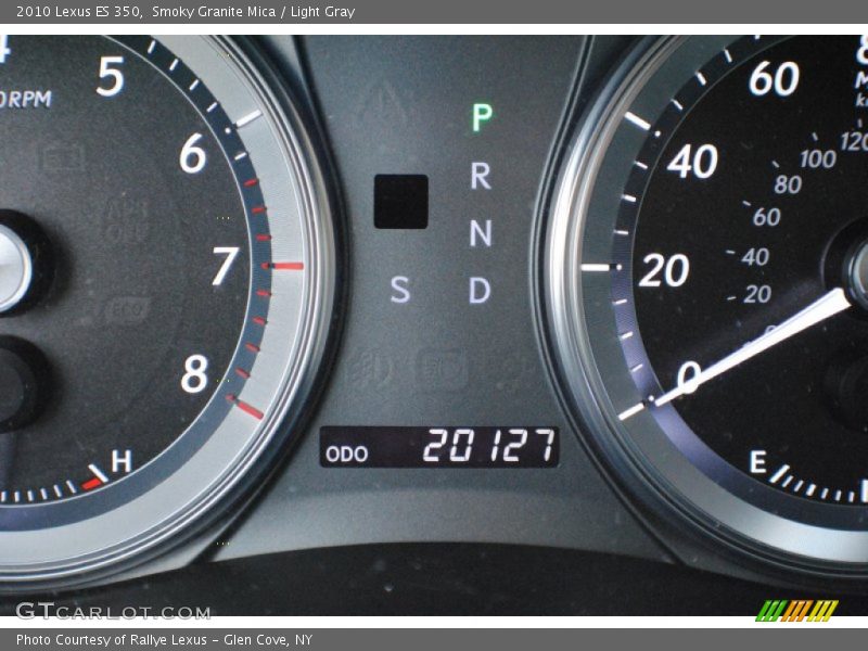 Smoky Granite Mica / Light Gray 2010 Lexus ES 350