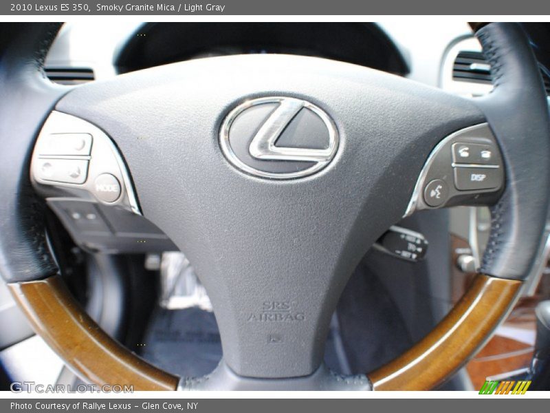 Smoky Granite Mica / Light Gray 2010 Lexus ES 350