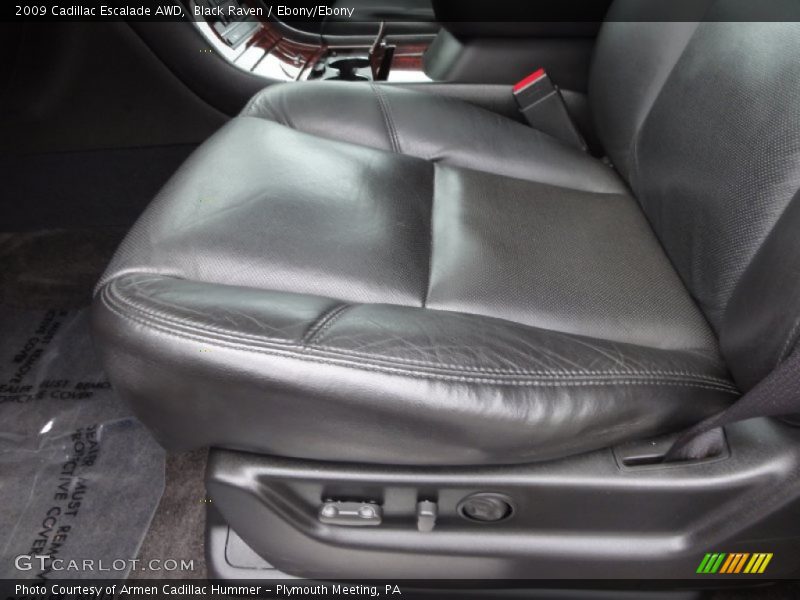 Black Raven / Ebony/Ebony 2009 Cadillac Escalade AWD