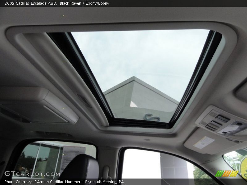 Black Raven / Ebony/Ebony 2009 Cadillac Escalade AWD