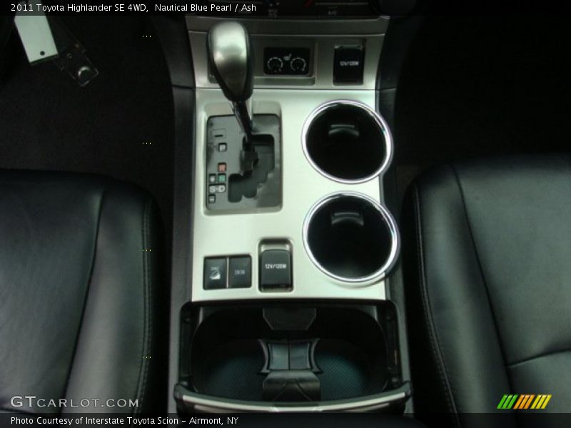 Nautical Blue Pearl / Ash 2011 Toyota Highlander SE 4WD
