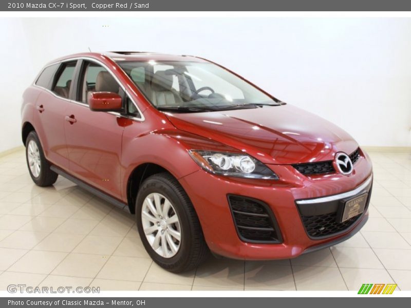 Copper Red / Sand 2010 Mazda CX-7 i Sport