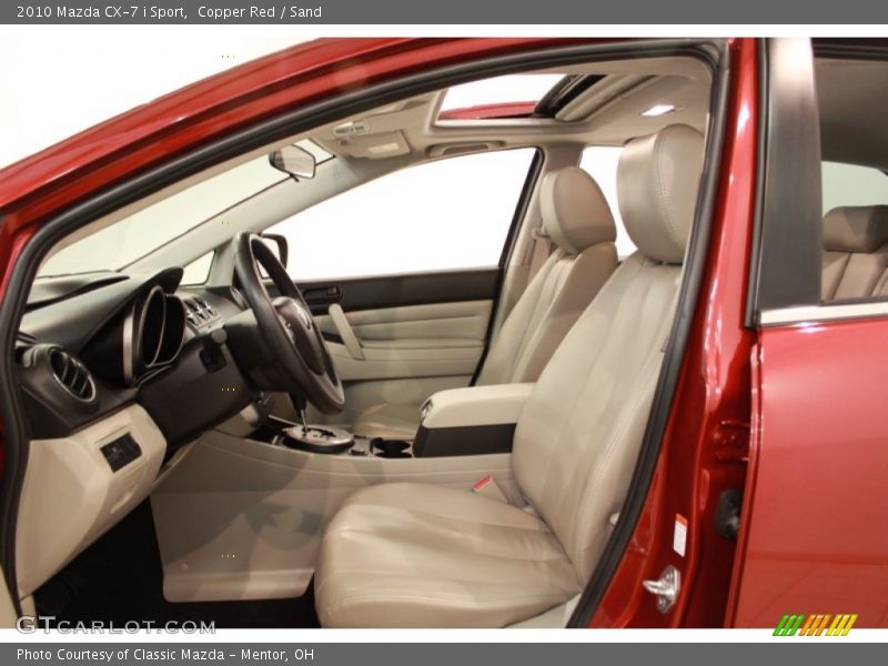  2010 CX-7 i Sport Sand Interior