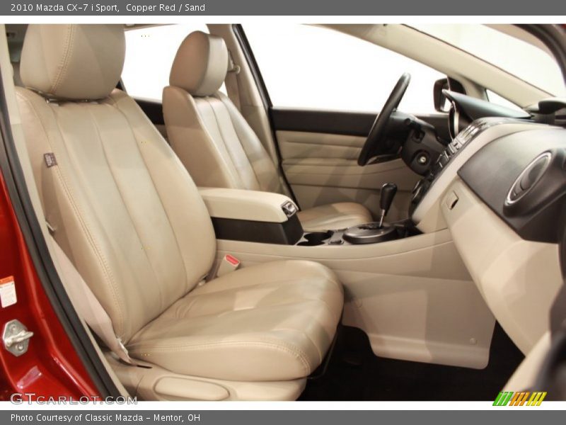  2010 CX-7 i Sport Sand Interior