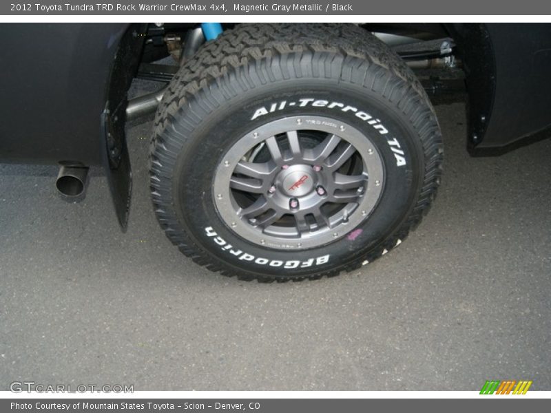 Magnetic Gray Metallic / Black 2012 Toyota Tundra TRD Rock Warrior CrewMax 4x4