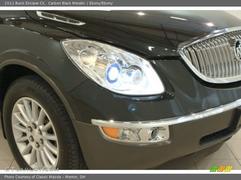 Carbon Black Metallic / Ebony/Ebony 2011 Buick Enclave CX