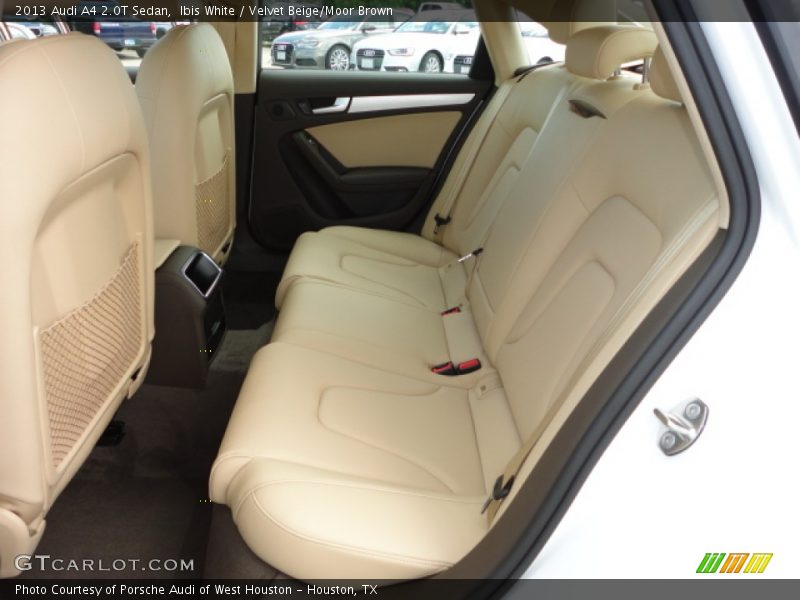 Ibis White / Velvet Beige/Moor Brown 2013 Audi A4 2.0T Sedan