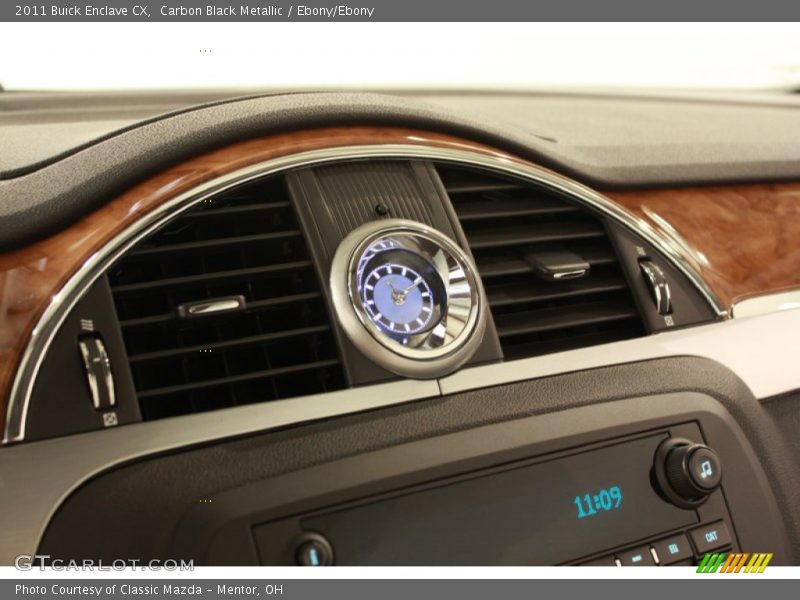 Carbon Black Metallic / Ebony/Ebony 2011 Buick Enclave CX