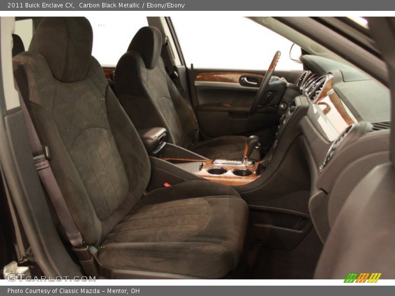 Carbon Black Metallic / Ebony/Ebony 2011 Buick Enclave CX