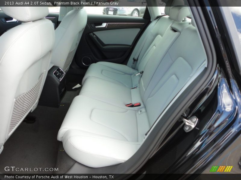 Rear Seat of 2013 A4 2.0T Sedan