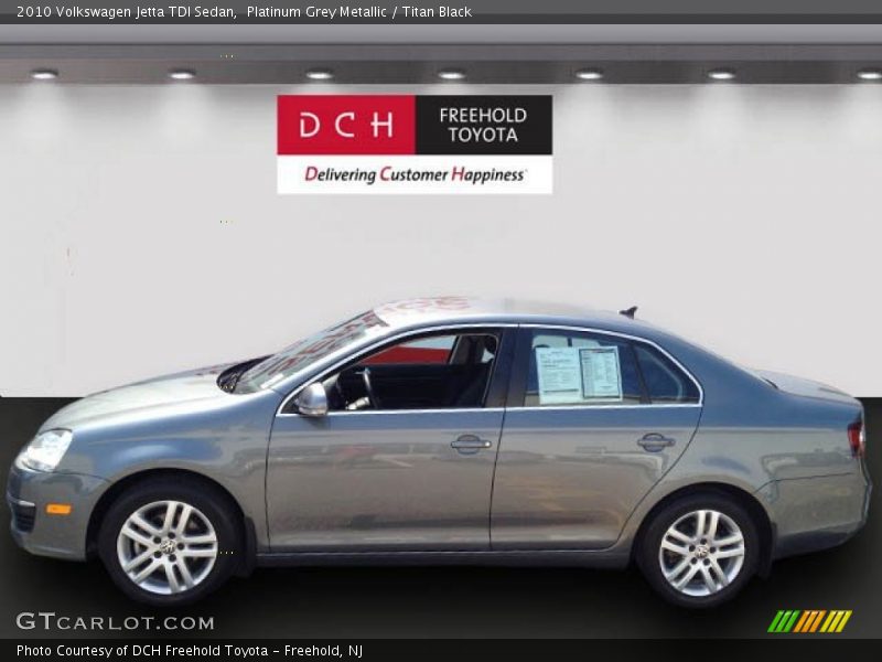 Platinum Grey Metallic / Titan Black 2010 Volkswagen Jetta TDI Sedan