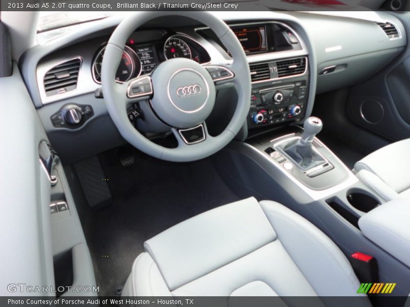 Titanium Grey/Steel Grey Interior - 2013 A5 2.0T quattro Coupe 