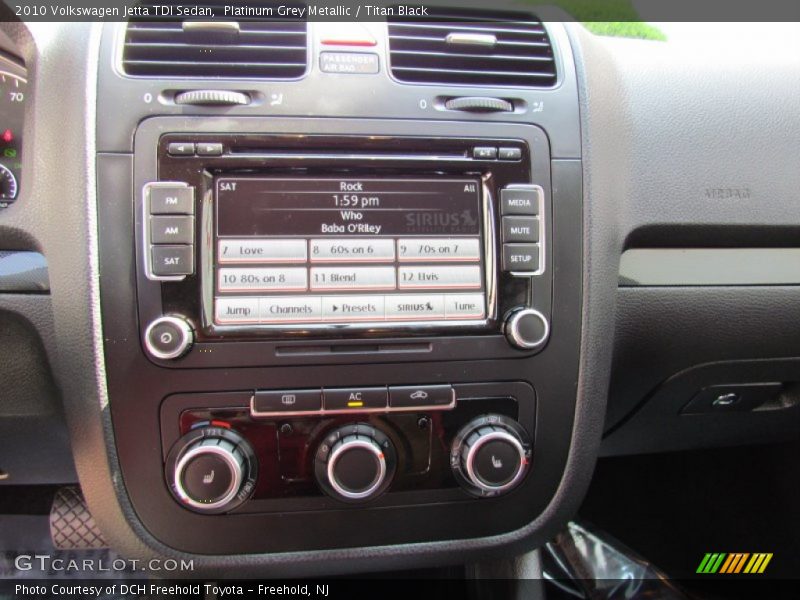 Platinum Grey Metallic / Titan Black 2010 Volkswagen Jetta TDI Sedan