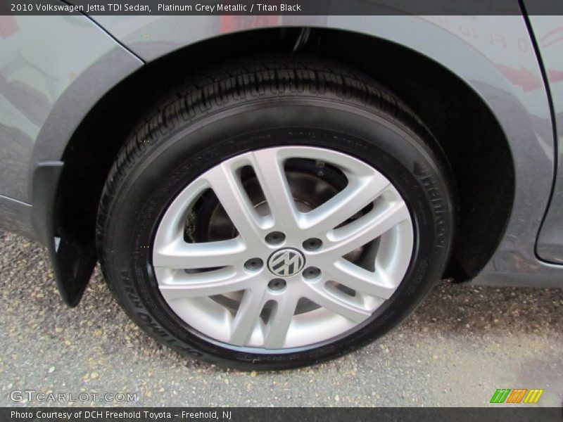 Platinum Grey Metallic / Titan Black 2010 Volkswagen Jetta TDI Sedan