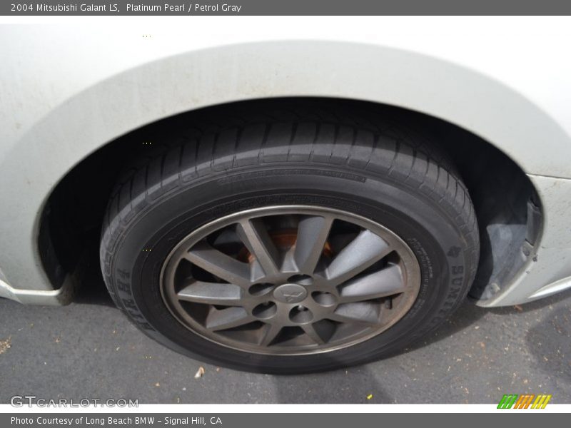 Platinum Pearl / Petrol Gray 2004 Mitsubishi Galant LS