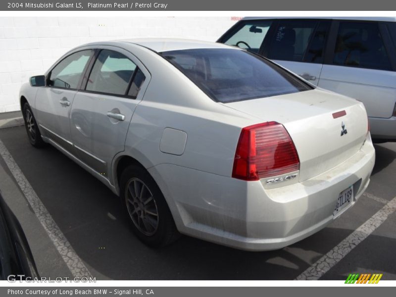 Platinum Pearl / Petrol Gray 2004 Mitsubishi Galant LS