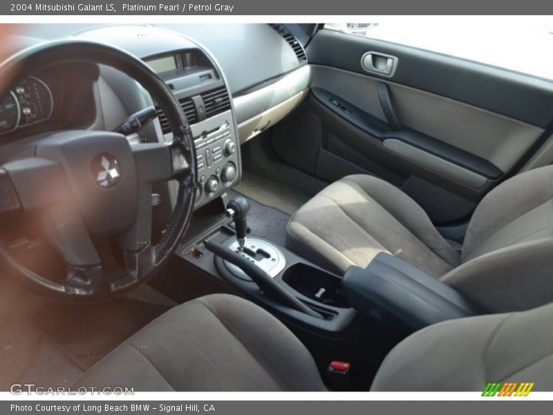 Platinum Pearl / Petrol Gray 2004 Mitsubishi Galant LS