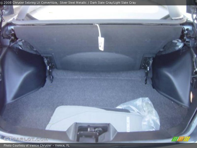 Silver Steel Metallic / Dark Slate Gray/Light Slate Gray 2008 Chrysler Sebring LX Convertible