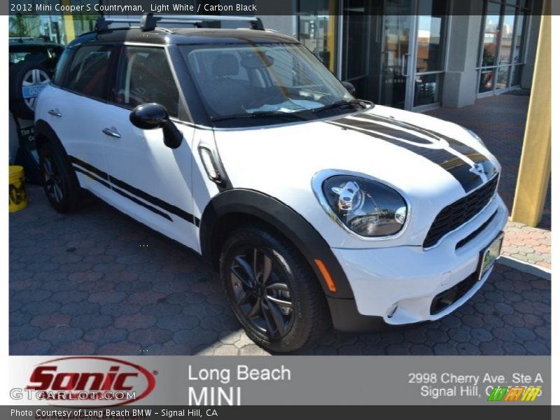 Light White / Carbon Black 2012 Mini Cooper S Countryman