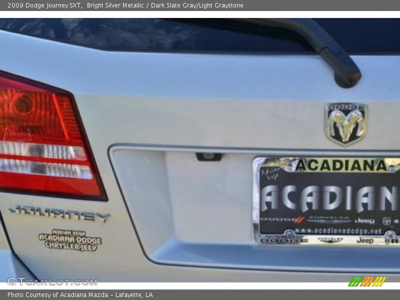 Bright Silver Metallic / Dark Slate Gray/Light Graystone 2009 Dodge Journey SXT