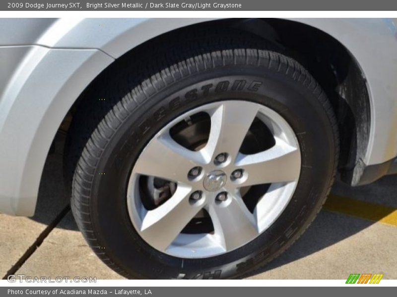Bright Silver Metallic / Dark Slate Gray/Light Graystone 2009 Dodge Journey SXT