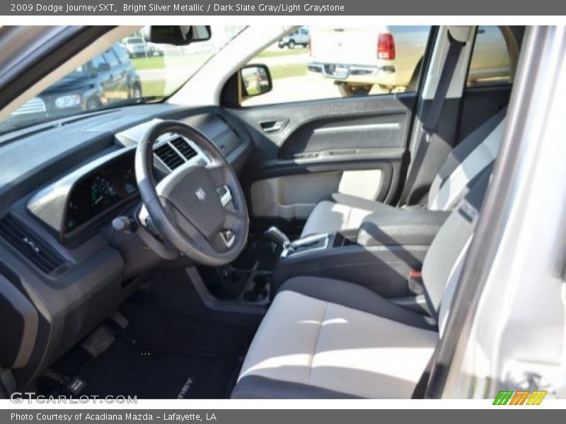 Bright Silver Metallic / Dark Slate Gray/Light Graystone 2009 Dodge Journey SXT