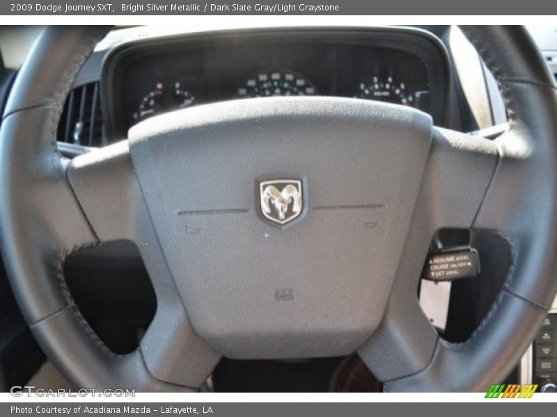 Bright Silver Metallic / Dark Slate Gray/Light Graystone 2009 Dodge Journey SXT