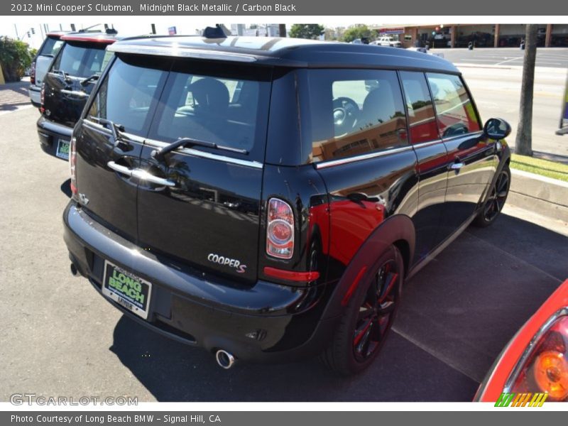 Midnight Black Metallic / Carbon Black 2012 Mini Cooper S Clubman
