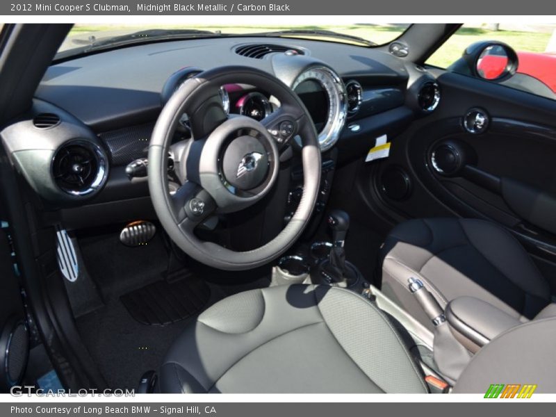 Midnight Black Metallic / Carbon Black 2012 Mini Cooper S Clubman