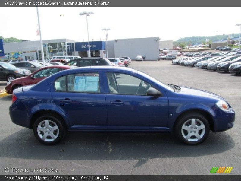 Laser Blue Metallic / Gray 2007 Chevrolet Cobalt LS Sedan