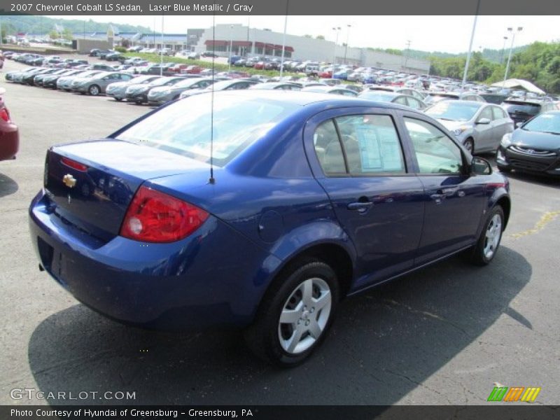 Laser Blue Metallic / Gray 2007 Chevrolet Cobalt LS Sedan