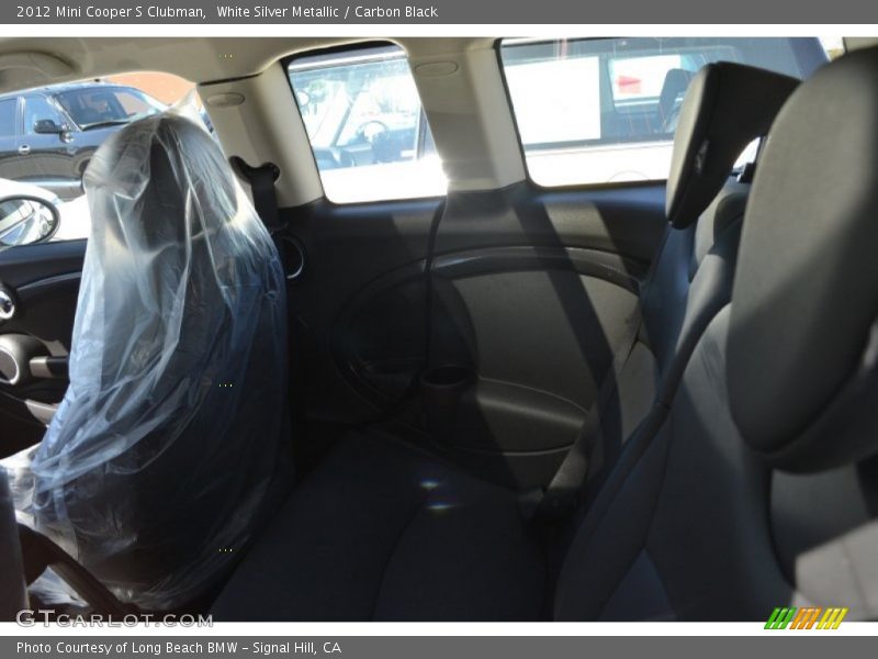 White Silver Metallic / Carbon Black 2012 Mini Cooper S Clubman