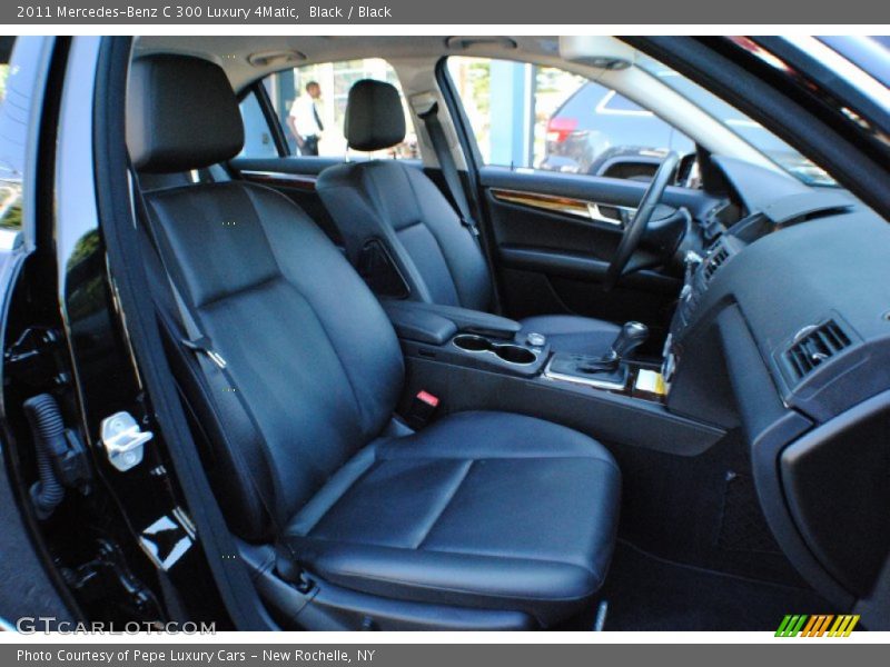Black / Black 2011 Mercedes-Benz C 300 Luxury 4Matic