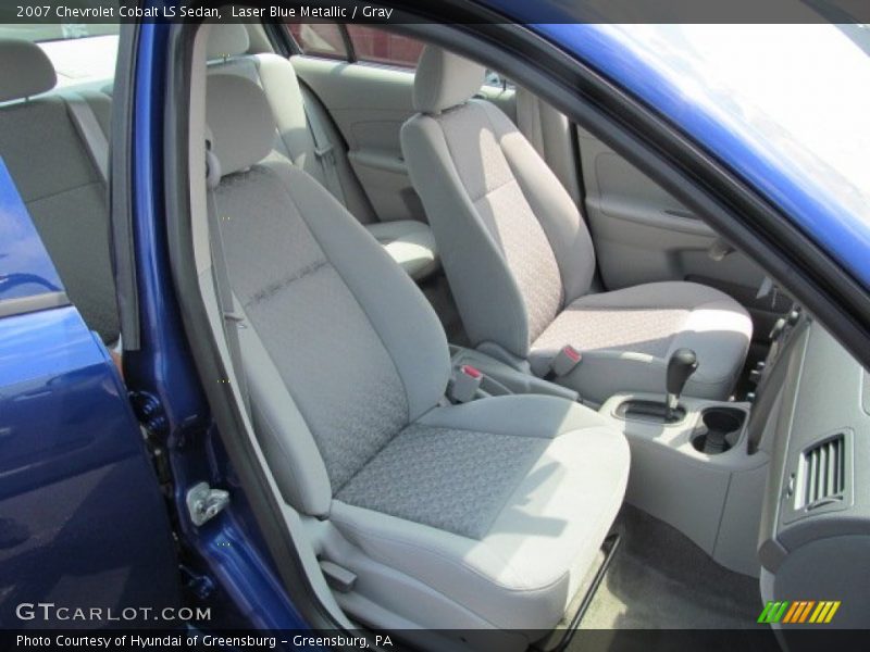 Laser Blue Metallic / Gray 2007 Chevrolet Cobalt LS Sedan