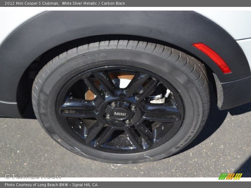 White Silver Metallic / Carbon Black 2012 Mini Cooper S Clubman