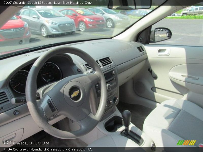 Laser Blue Metallic / Gray 2007 Chevrolet Cobalt LS Sedan