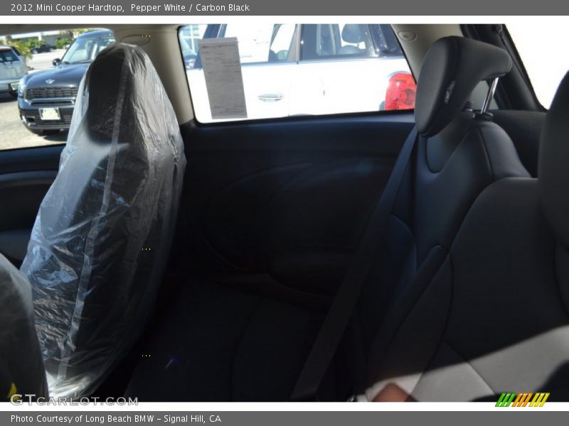 Pepper White / Carbon Black 2012 Mini Cooper Hardtop